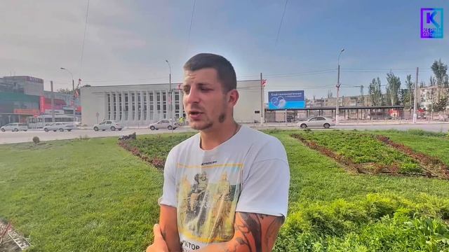 В Керчи автокольцо превратили в ландшафтную композицию
