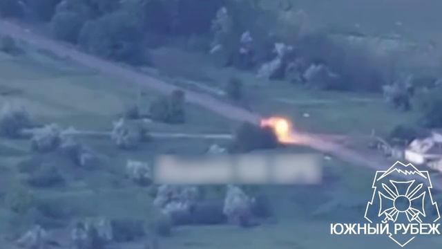 👍‼️‼️‼️Уничтожение ББМ ВСУ операторами БПЛА 68 орб в районе населенного пункта Яблоневка !!!