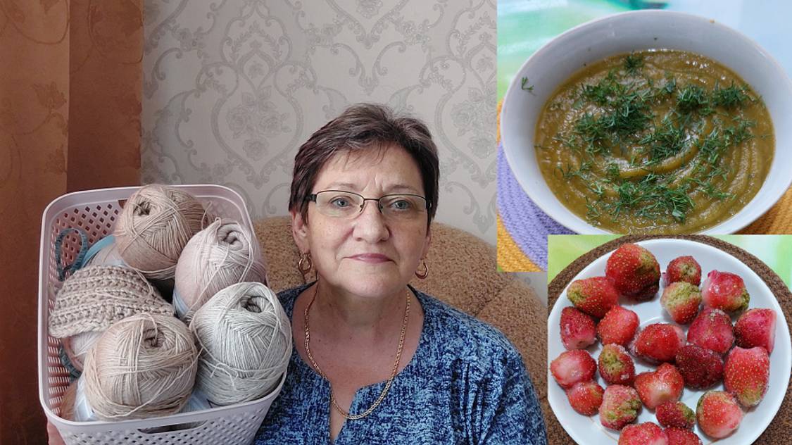 Пятый день выхода с голодовки. Садимся за вязание. 09.06.25