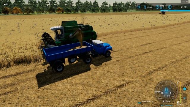 FARMING SIMULATOR 22 TIMELAPS БОБРОВИЦА №8