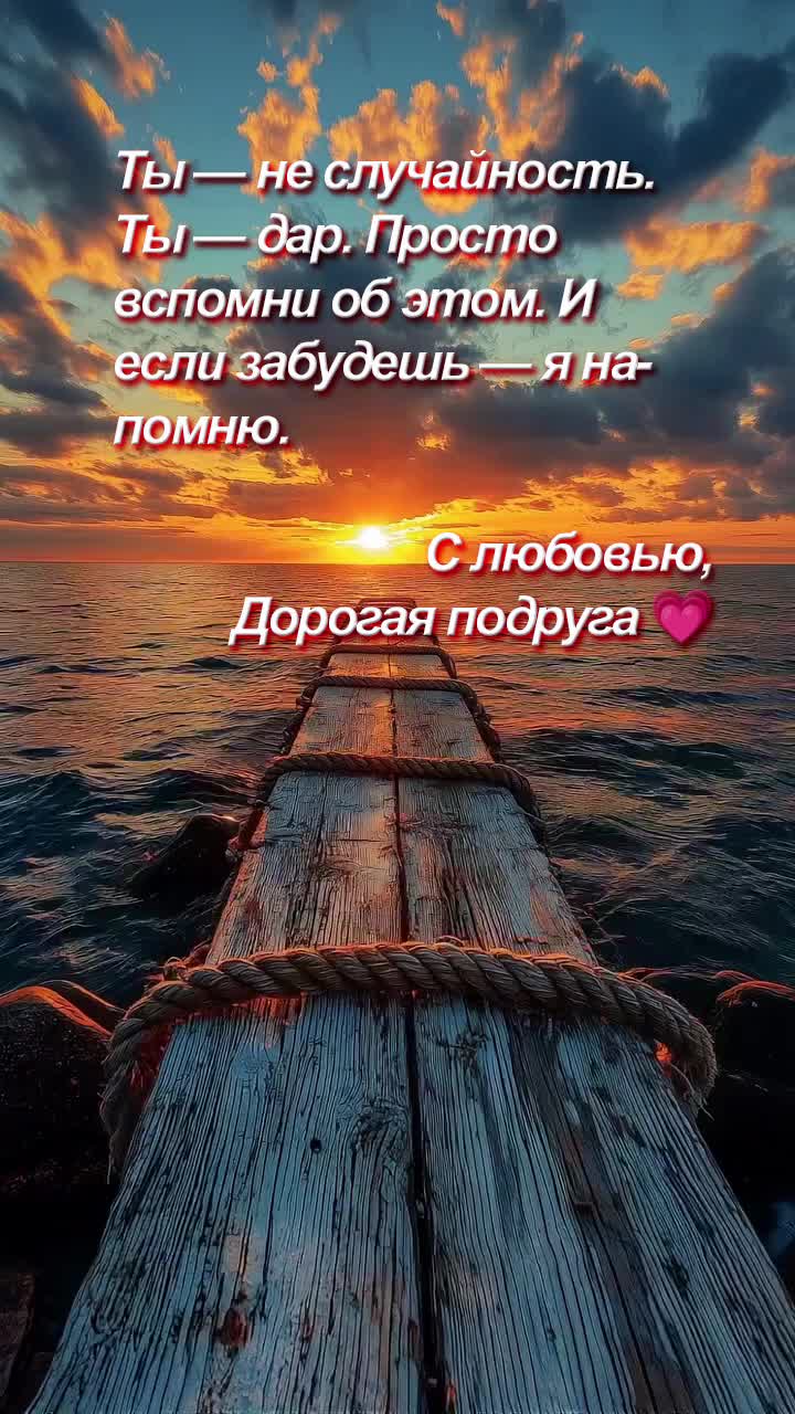 Иногда всего одно доброе слово способно согреть сильнее солнца.