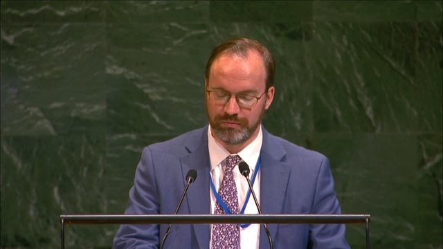 Выступление Б.А.Мещанова в ГА ООН о борьбе с ВИЧ/СПИДом