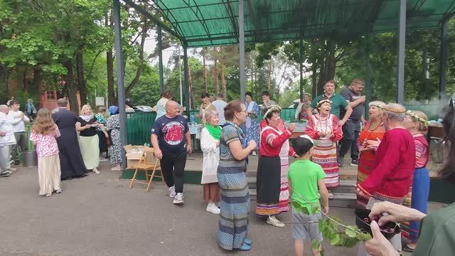 Народные песни на празднике Троицы