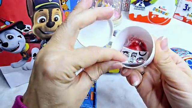 Игрушки Щенячий патруль Конфеты ASMR  Яйца-сюрпризы