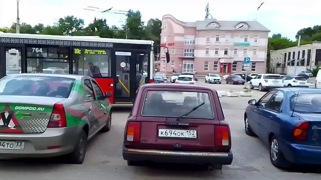 Отъезд Владимирского автобуса по маршруту №10с от ост?