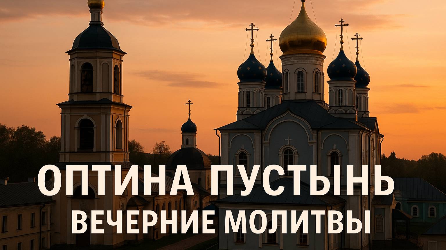 Оптина пустынь. Вечерние молитвы. Вечернее правило - Дух Проповеди Православие