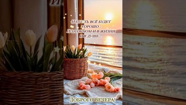 Добрый вечер♥️ Пусть вечер будет уютным и спокойным🌠💙