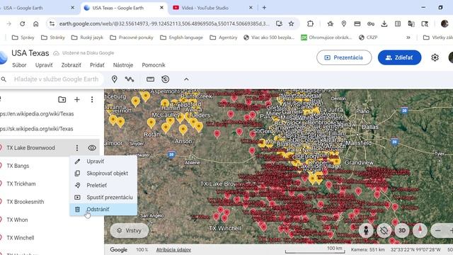 Google Earth - Texas