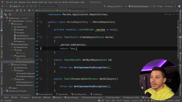 17. Creating a temporary database