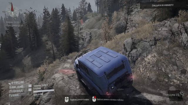 MudRunner (American Wilds) - Забраться на Холм. Прохождение Испыта?