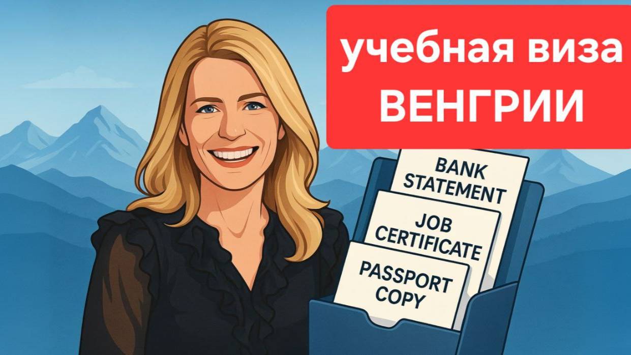 Как подготовить документы на учебную визу Венгрии и важный документ проживания!