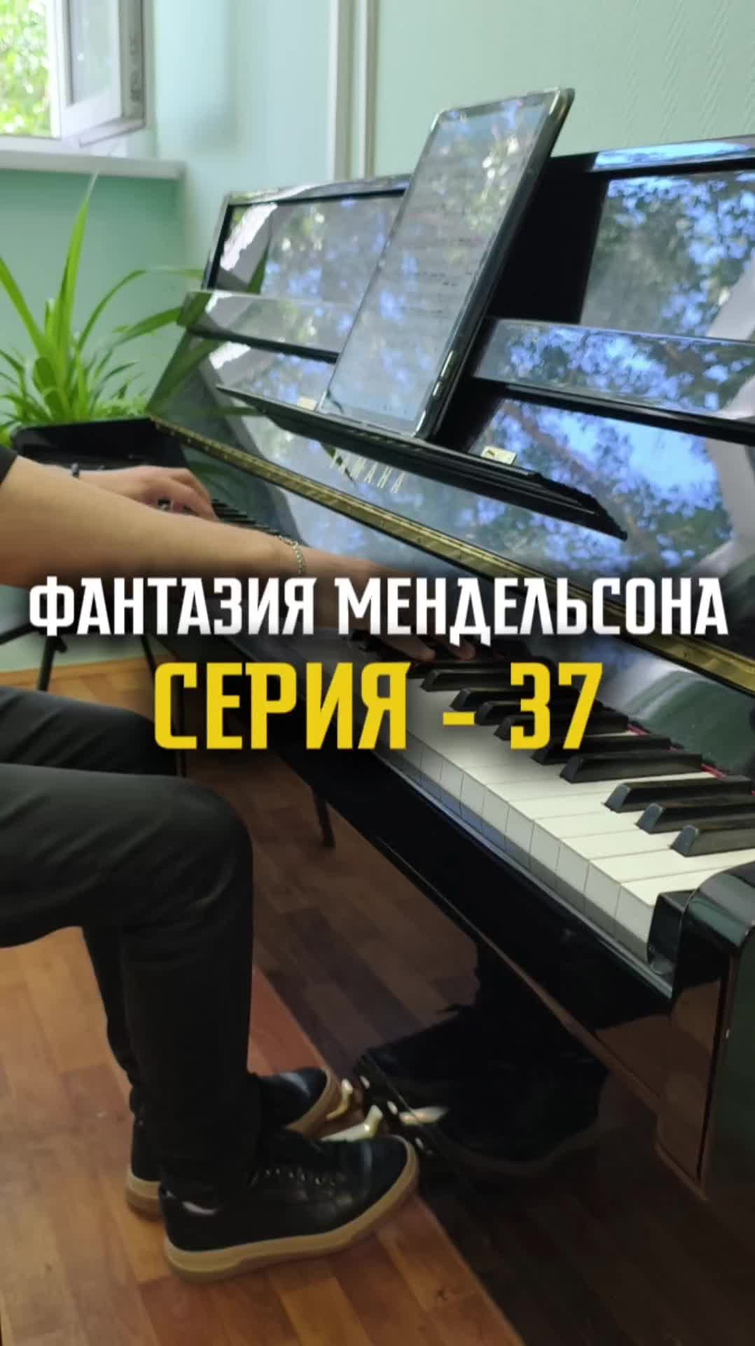 Я играю Мендельсона 37 день