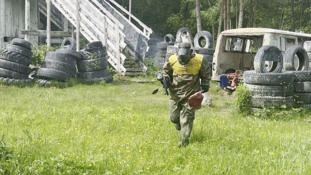 Пейнтбол для друзей! Песня! От пк блокада