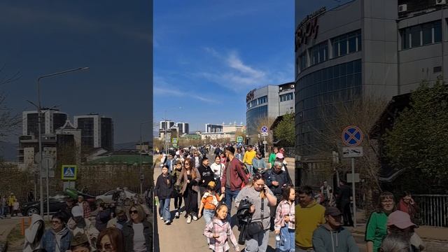 Город Улан-Удэ, улица Балтахинова и проспект Победы