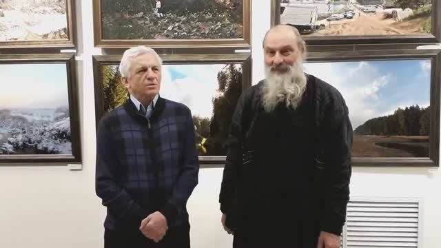 Открытие выставки фотографий Отца Петра (Сургучёва) "Светопись" (2019)
