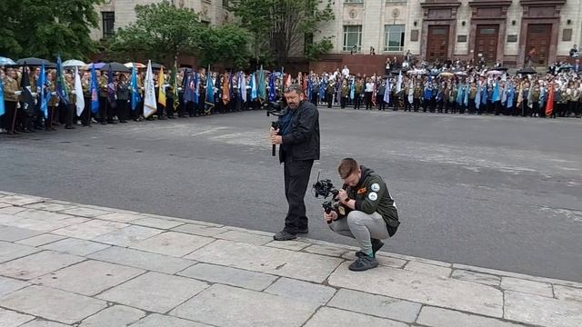 Открытие трудового семестра Московского городского студенческого отряда.