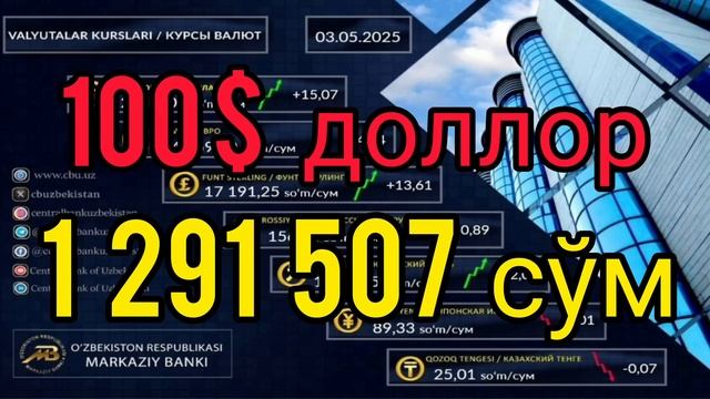 😱АНА ХАЛОС РУБЛ КУРСИ // Ўзбекистонда доллар ва рубл к