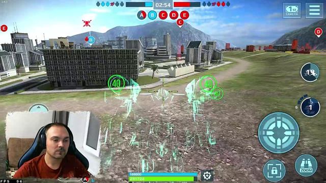 На большой карте против Turk, АЛЬПИНИСТ, KORDO часть 2 ○ Robot Warfare Геймплей