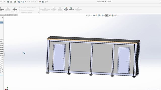 SOLIDWORKS. Перестроения в крупных сборках