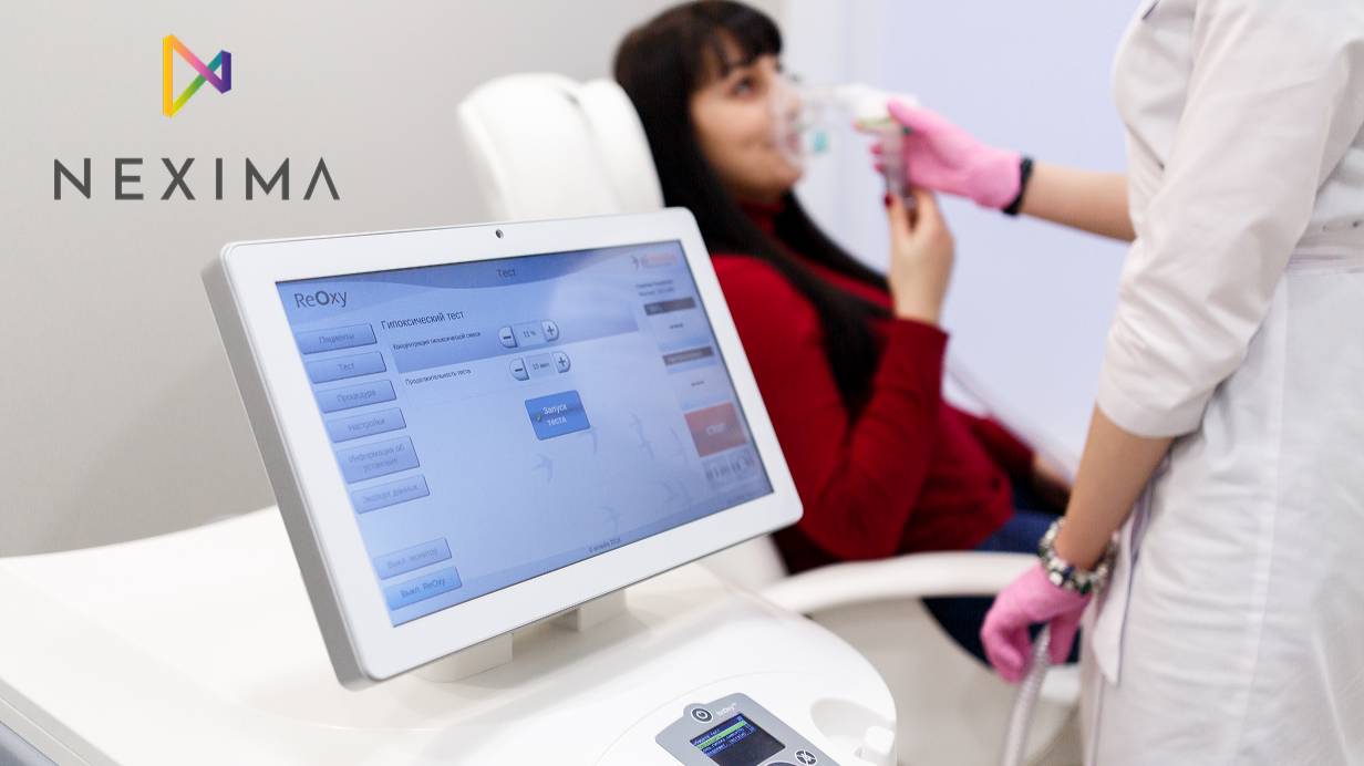 Гипокситерапия на аппарате ReOXy в клинике превентивной медицины Nexima