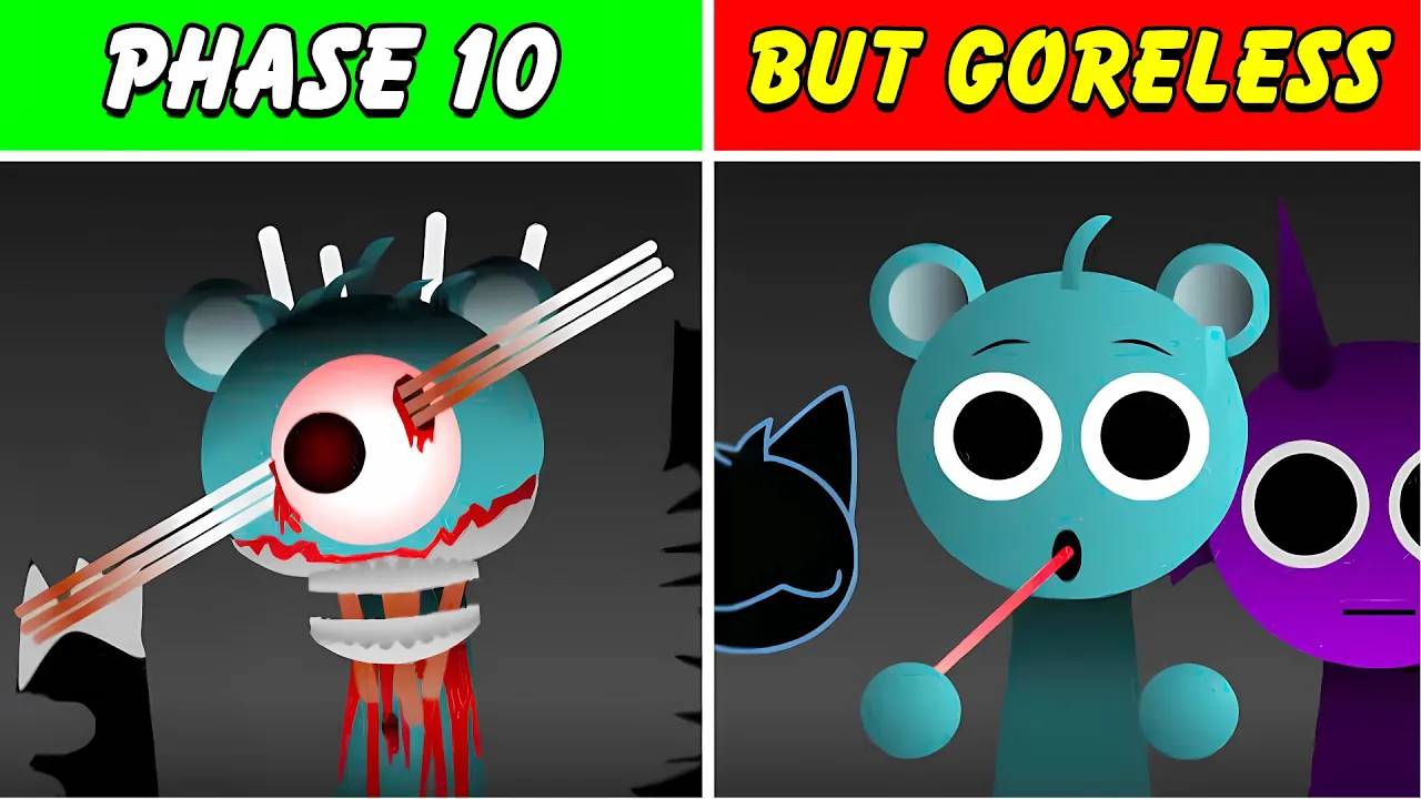 Incredibox Sprunki_ Sprunki Phase 10 But Goreless Version (New Mod)