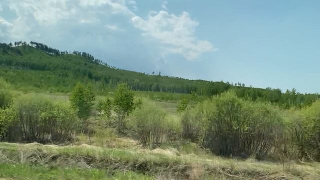 Ехала из Сретенска в Кокуй и смотрела на природу