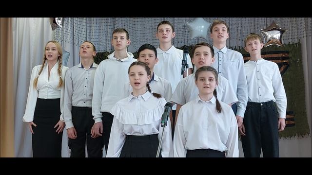 МБОУ Пешковская СОШ - Праздничный концертк Дню России 8В кл