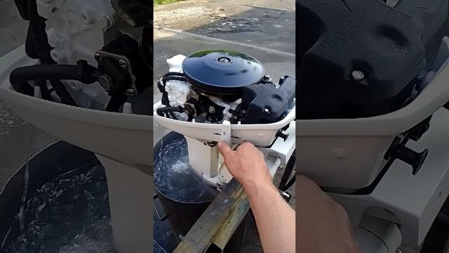 лодочный мотор Джонсон Эвенруд.