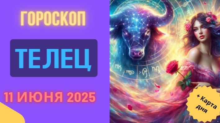 ♉ ТЕЛЕЦ — 11 ИЮНЯ ПРОВЕРКА НА ПРОЧНОСТЬ! ГОРЯЧИЙ ГОРСКОП НА СЕГОДНЯ