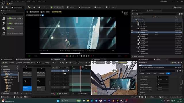 УЧИМСЯ ДЕЛАТЬ КРУТОЙ CINEMATIC с НУЛЯ в UE5 (часть 21)