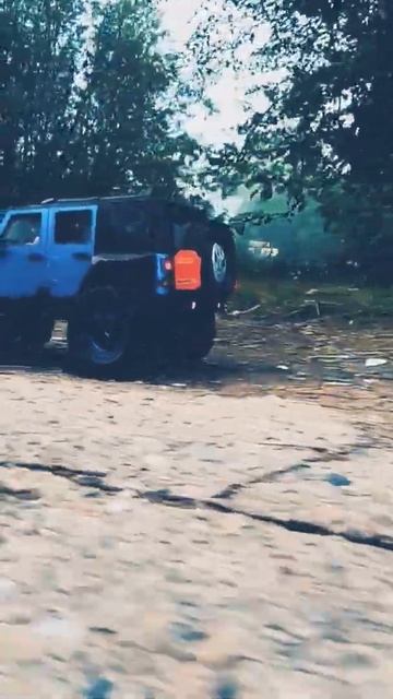 Катаем возле дома на радиоуправляемом Рубиконе) #rctrophy #rcoffroad