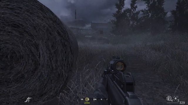 Начало войны: Прохождение Call of Duty 4 MW.