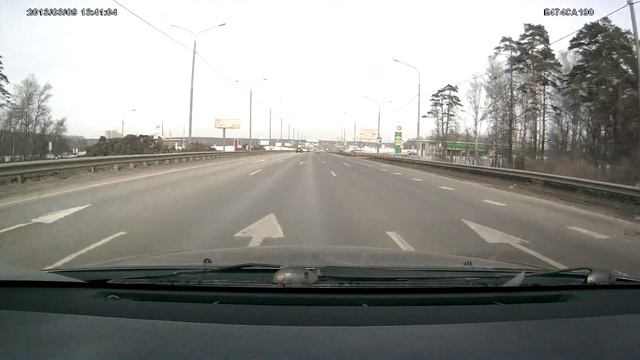 Пример записи GNmini600, трасса, пасмурно