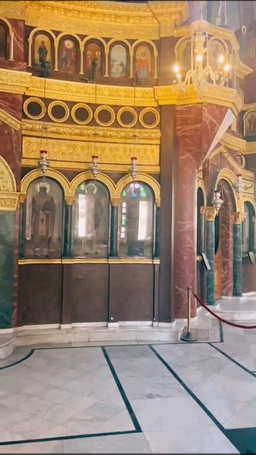 Греческая православная церковь СВ.Георгия в Старом Каире. St.George Greek Orthodox Church Cairo.