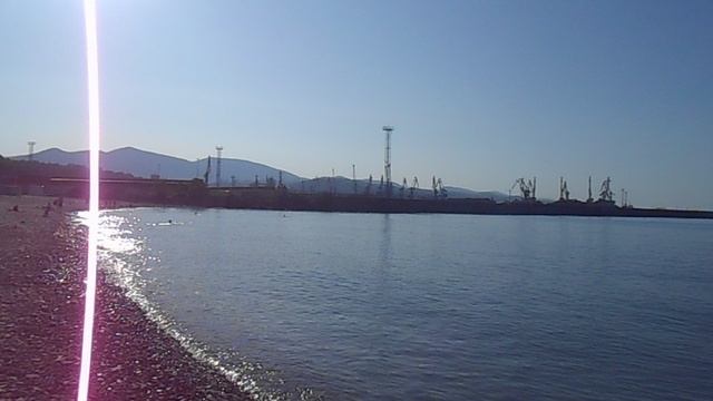 приморский дикии пляж в туапсе