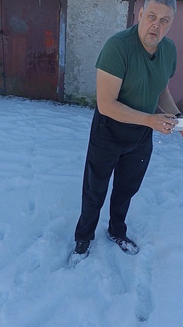 Захотел снега  летом