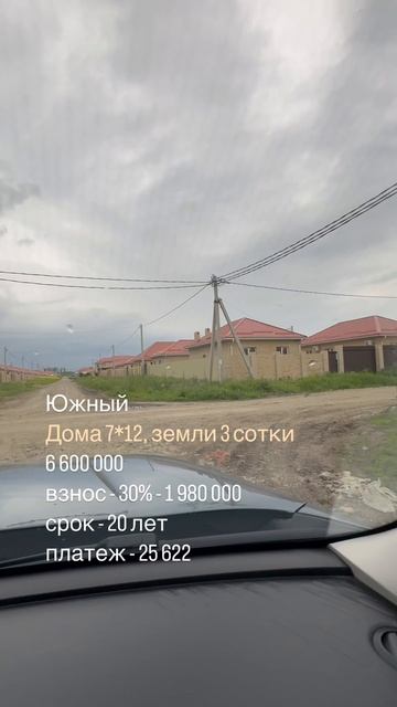 Наши готовые дома в Южном под Сельскую ипотеку 3%. Краснодар