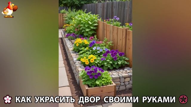 Как украсить двор дома фото идеи (595) 🏡 для дачи и сада своими руками 🌷🪻🌺💮
