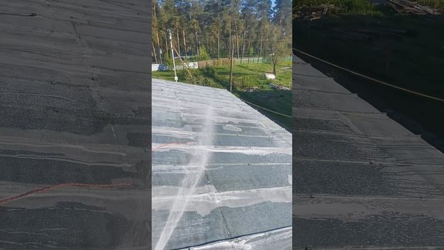 Покраска оцинкованной крыши дома. 89220720077 Алексей