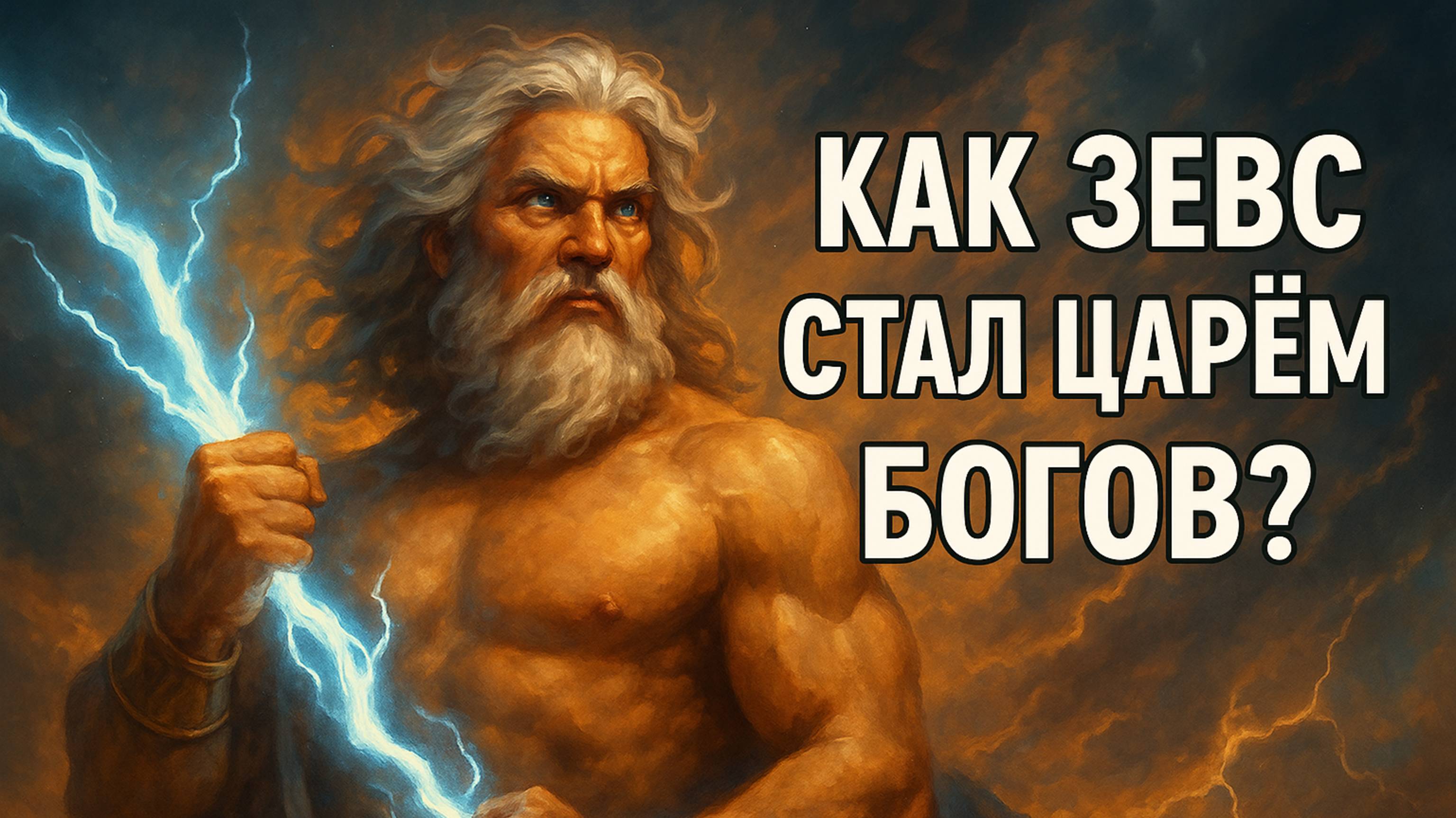 История Зевса: от младенца до громовержца