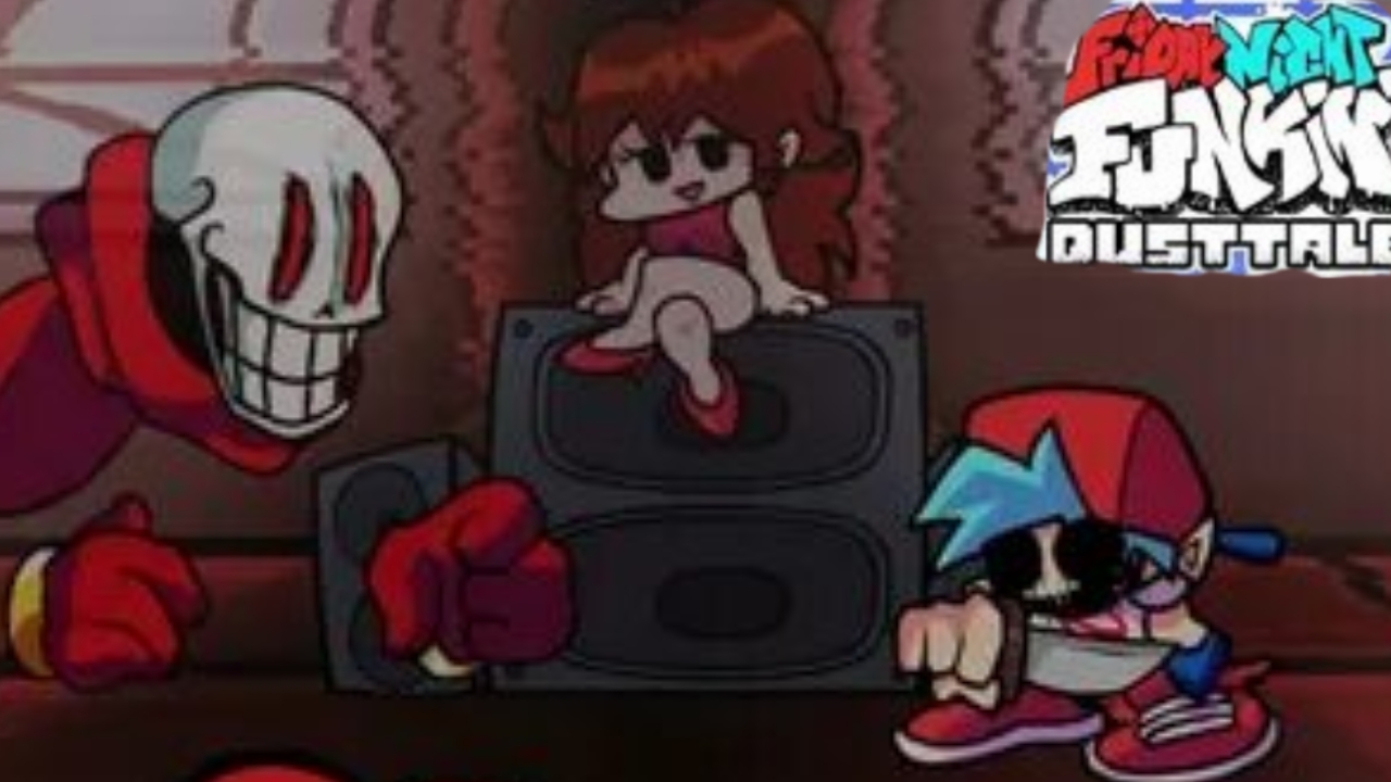 Фрайден Найт Фанкинг Андерталеил # Папирус призрак против Бойфренда Чары # 3