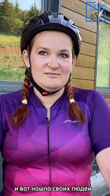 Жительница Кукмора Вероника Галимова с детства любит кататься на велосипеде
