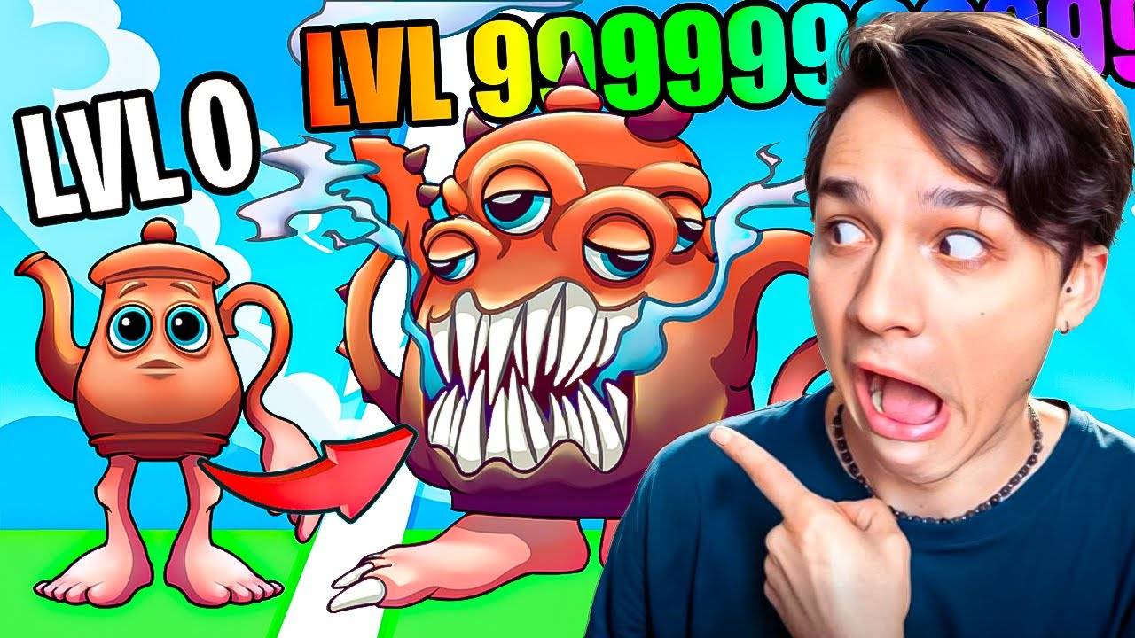 ПРОКАЧАЛ СВОЕГО ТА ТА ТА ТА САУР ДО МАКСИМАЛЬНОГО УРОВНЯ В BRAINROT EVOLUTION ROBLOX!