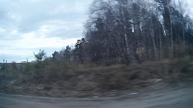 Архивный ролик от Еретнова В.Б. Вид из окна авто.