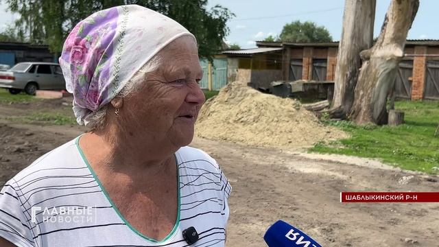 В Шаблыкино Орловской области в этом году преображаются сразу две дворовые территории