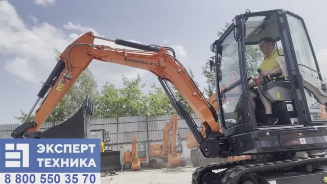 Обзор мини-экскаватора Lonking CDM6025