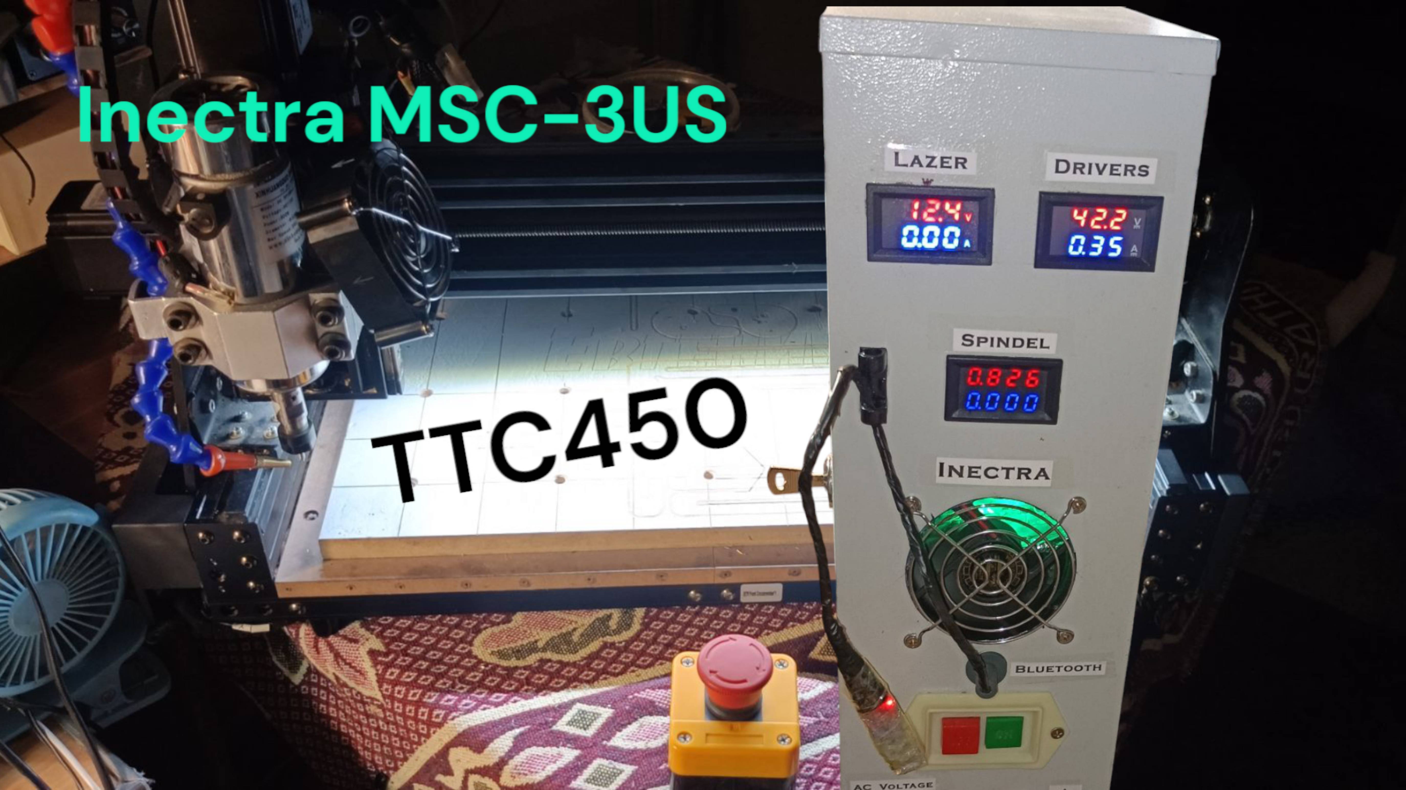 TTC450. Inectra MSC-3US. Финиш