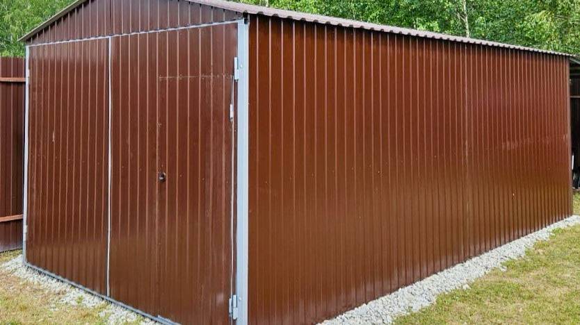 Металлический гараж 3.0х5.0 м — надежное решение для хранения!