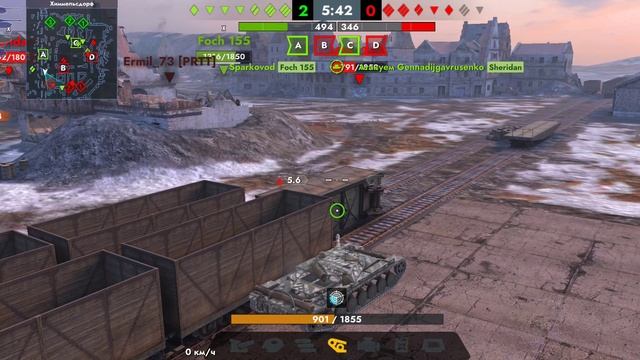 Tanks Blitz. Т-100 ЛТ (10)