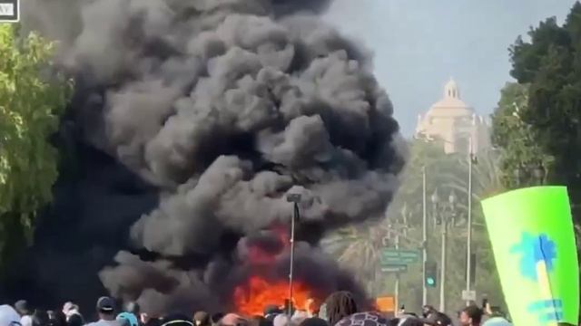 CNN: происходящее в Лос-Анджелесе — это не «настоящие беспорядки»